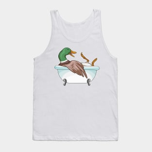 Duck Bathe Bathtub Tank Top